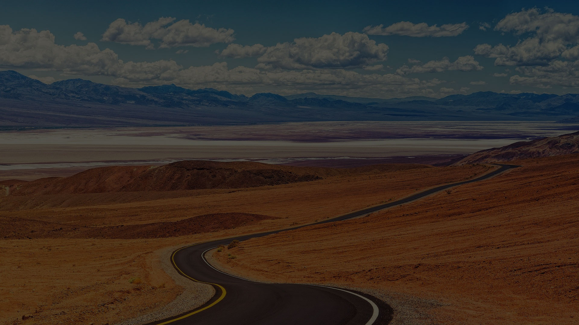 Death valley road, darker